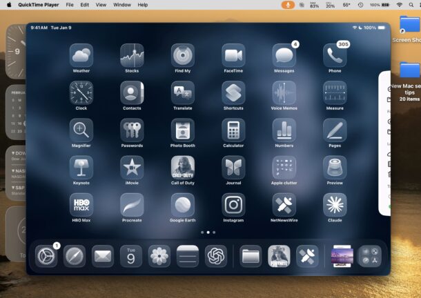 Как зеркалить iPad на Mac, как это делает iPhone Mirroring