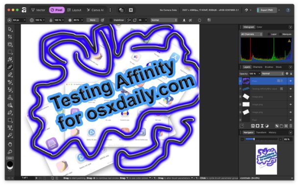 Affinity — мощная бесплатная альтернатива Photoshop для Mac (и Windows)