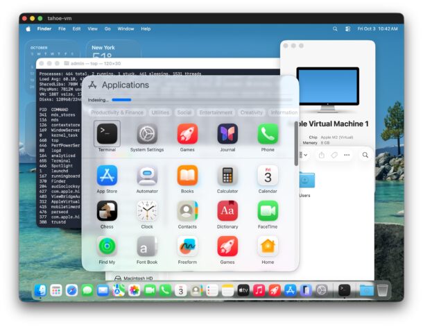 Создаем виртуальную машину MacOS Tahoe с помощью tart
