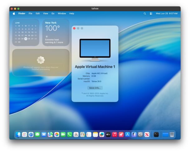 Разворачиваем виртуальную машину с macOS Tahoe 26 Beta тремя командами в Терминале через tart