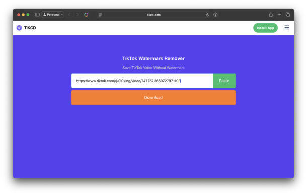 Как скачать видео из TikTok без водяного знака