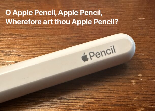 Как найти потерянный Apple Pencil
