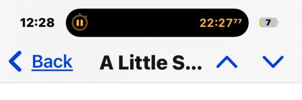 Как прокрутить вверх с Dynamic Island на iPhone 16, iPhone 15 и iPhone 14 Pro