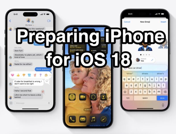 Как подготовить iPhone к iOS 18