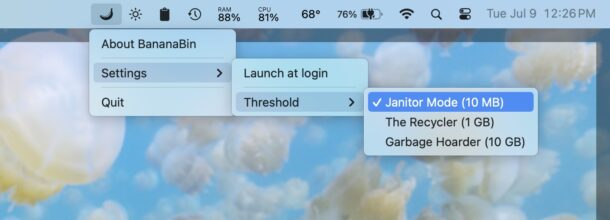 Забавно: забываете опустошать корзину на Mac? Пусть жужжащие мухи вам напомнят