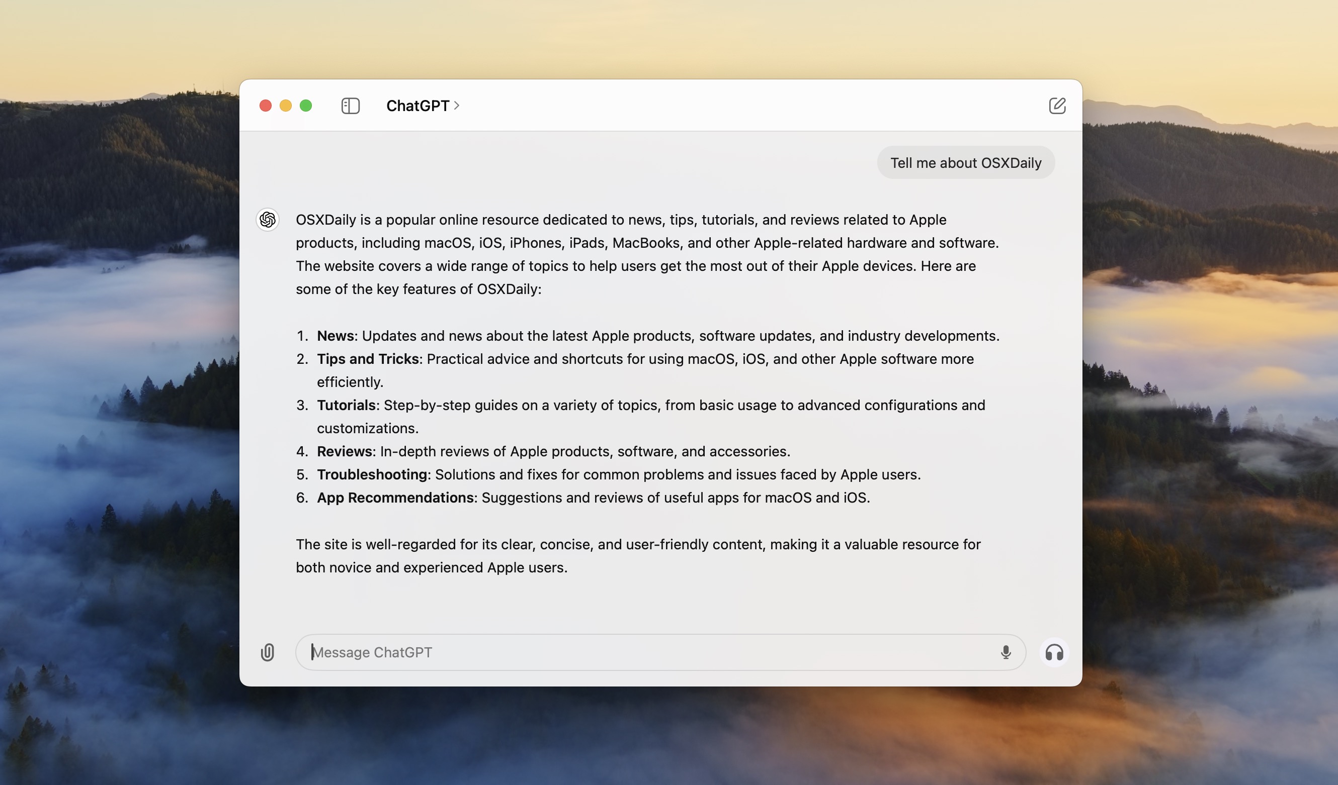 ChatGPT для Mac теперь доступен всем