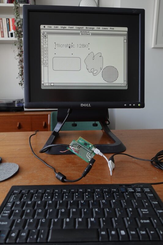 Веселье: Эмулируем Macintosh 128k на микроконтроллере Raspberry Pi Pico