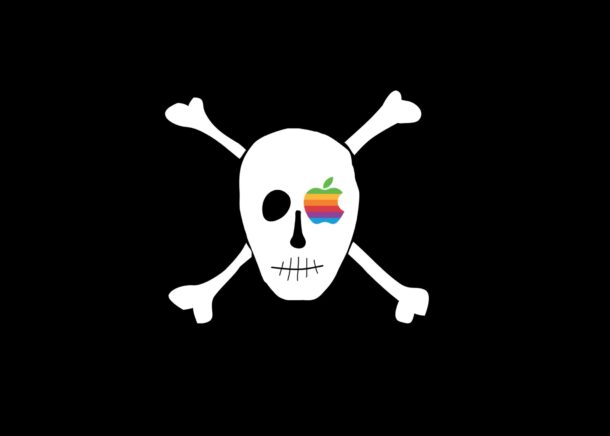 The Apple Pirate Flag – A Fun Story from Apple History, and a Free Wallpaper