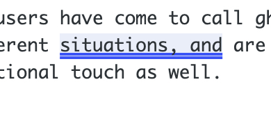 Что означают синие подчеркивания текста в Microsoft Edge?