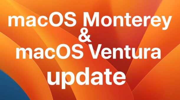 Вышли обновления macOS Ventura 13.6.5 и macOS Monterey 12.7.4