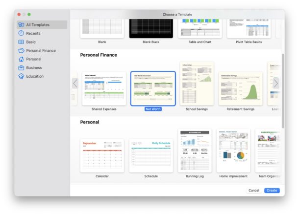 Бесплатный шаблон для расчета собственного капитала в Numbers на iPhone, Mac и iPad