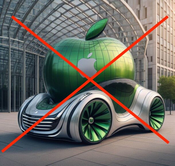 Apple закрывает проект Apple Car
