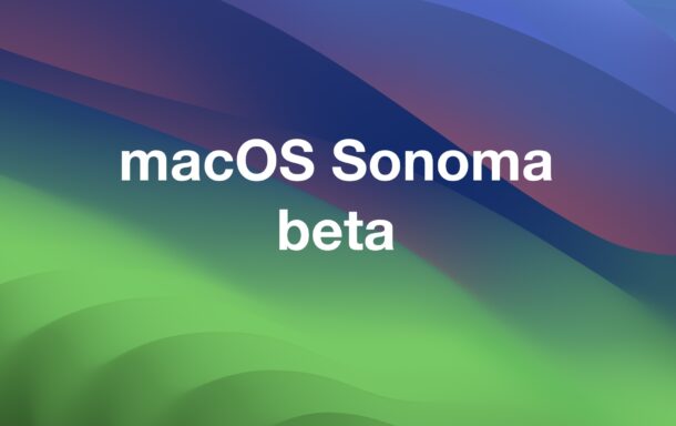 Вышла macOS Sonoma 14.2 RC для тестирования. Финальный релиз уже скоро