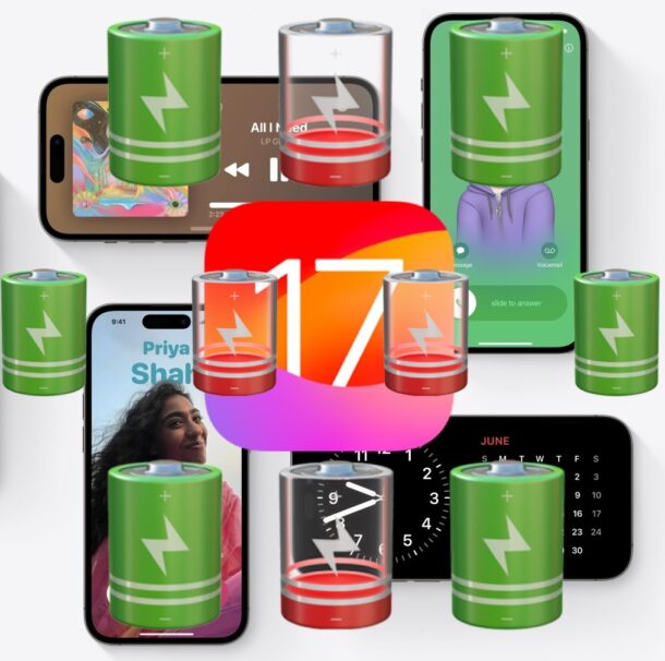 Батарея на iOS 17 быстро садится? Вот почему и как это исправить