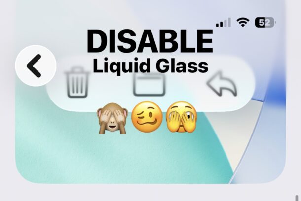 Как максимально убрать эффект Liquid Glass в iOS 26 на iPhone