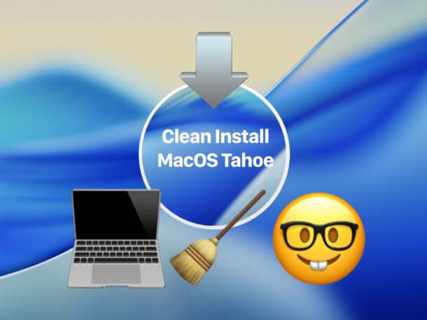 Как сделать чистую установку macOS Tahoe