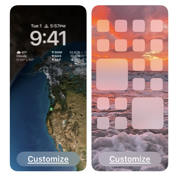 Как поставить разные обои на главный экран и экран блокировки на iPhone и iPad