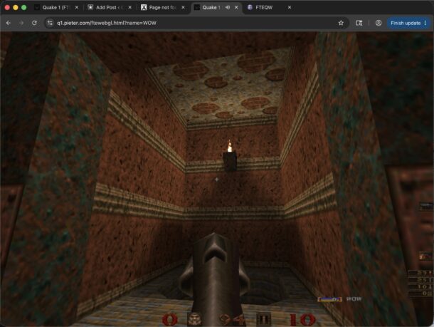 Запускаем Quake 1 — легендарный шутер — прямо в браузере