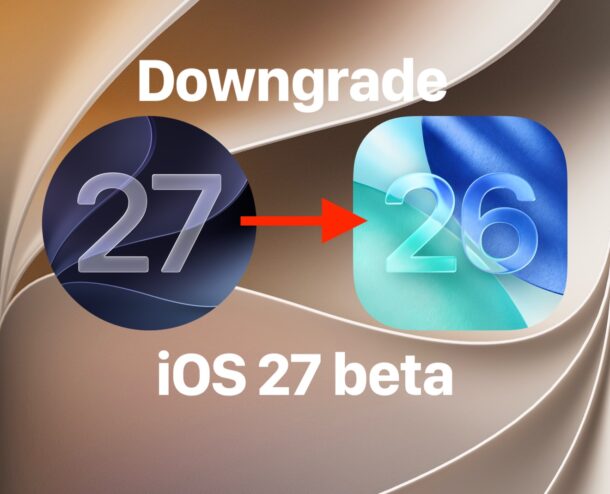 Как откатиться с iOS 27 беты на iOS 26