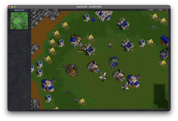 Играем в Warcraft 2 на MacOS через Chonkcraft