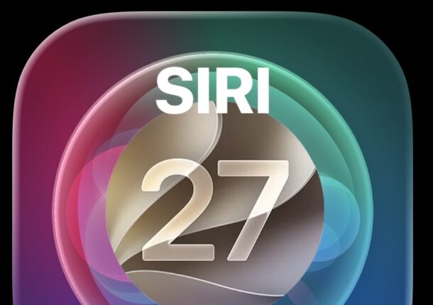 Где Siri AI в iOS 27 / MacOS 27? Вот как её включить, если получится