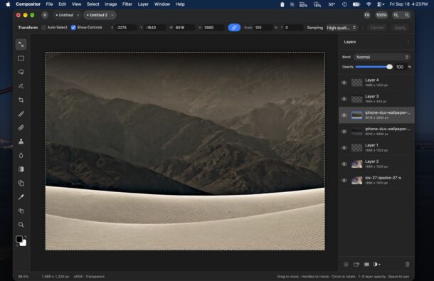 Знакомьтесь: Compositor для Mac - бесплатная и лёгкая замена Photoshop