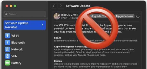 Как обновить MacOS Sequoia и не поставить MacOS 27 Golden Gate