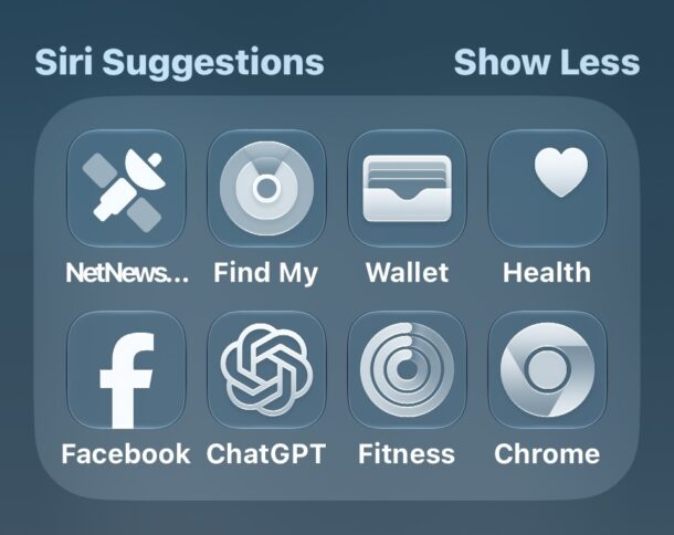 Как убрать приложение из подсказок Siri на iPhone и iPad