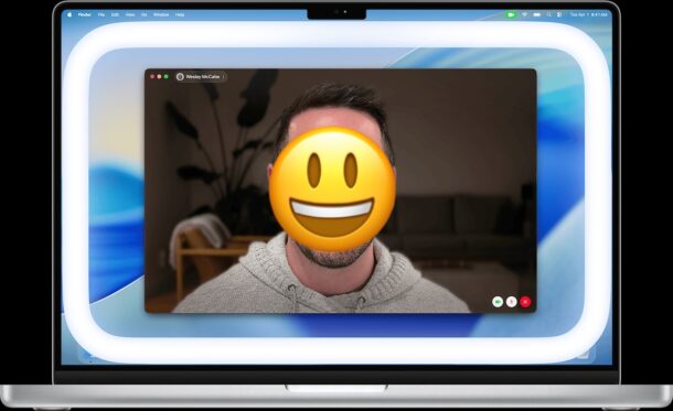Как включить Edge Light в FaceTime на Mac